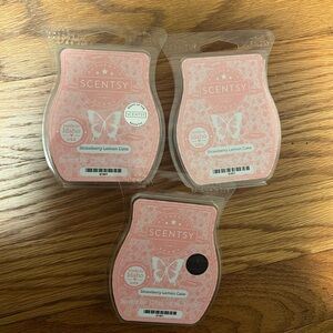 Scentsy strawberry lemon cake wax bars